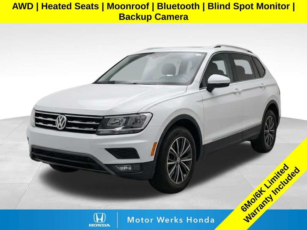 Used 2018 Pure White Volkswagen 2.0T SEL image 1