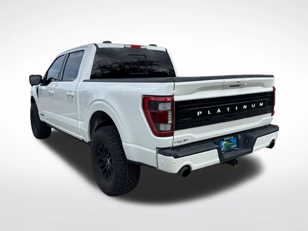 Used 2023 White Metallic Ford Platinum image 6