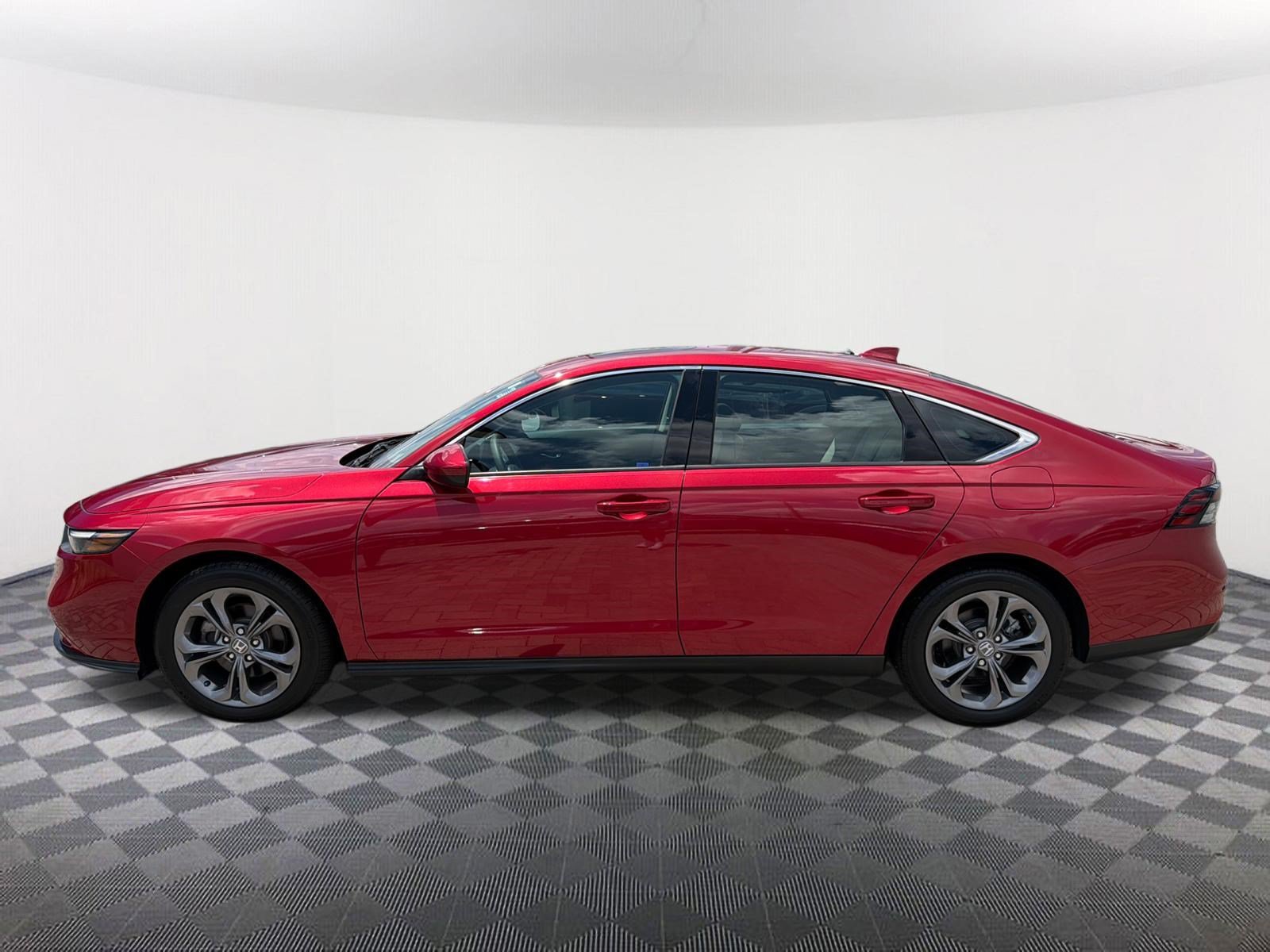Certified Used 2024 Radiant Red Metallic Honda EX image 4
