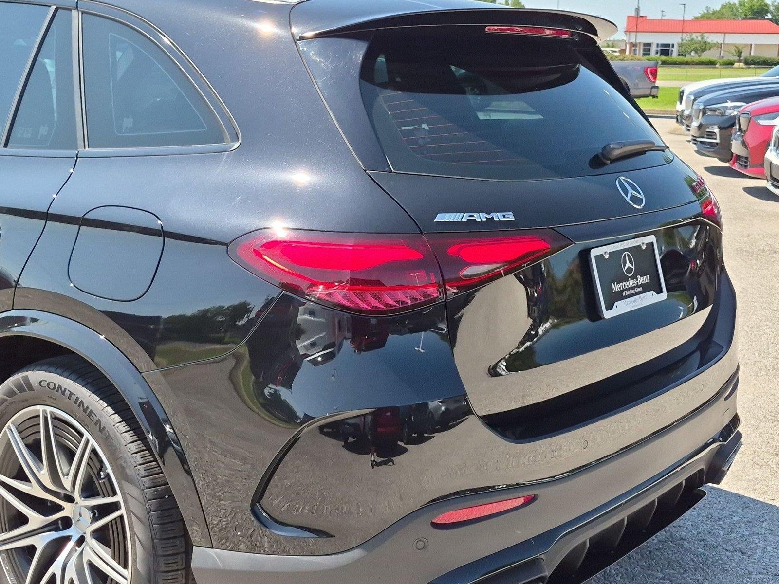 Used 2025 Obsidian Black Metallic Mercedes-Benz AMG® GLC 63 S E Performance image 12