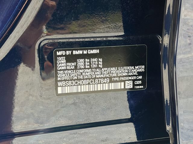 Used 2023 Tanzanite Blue II Metallic BMW Base image 45