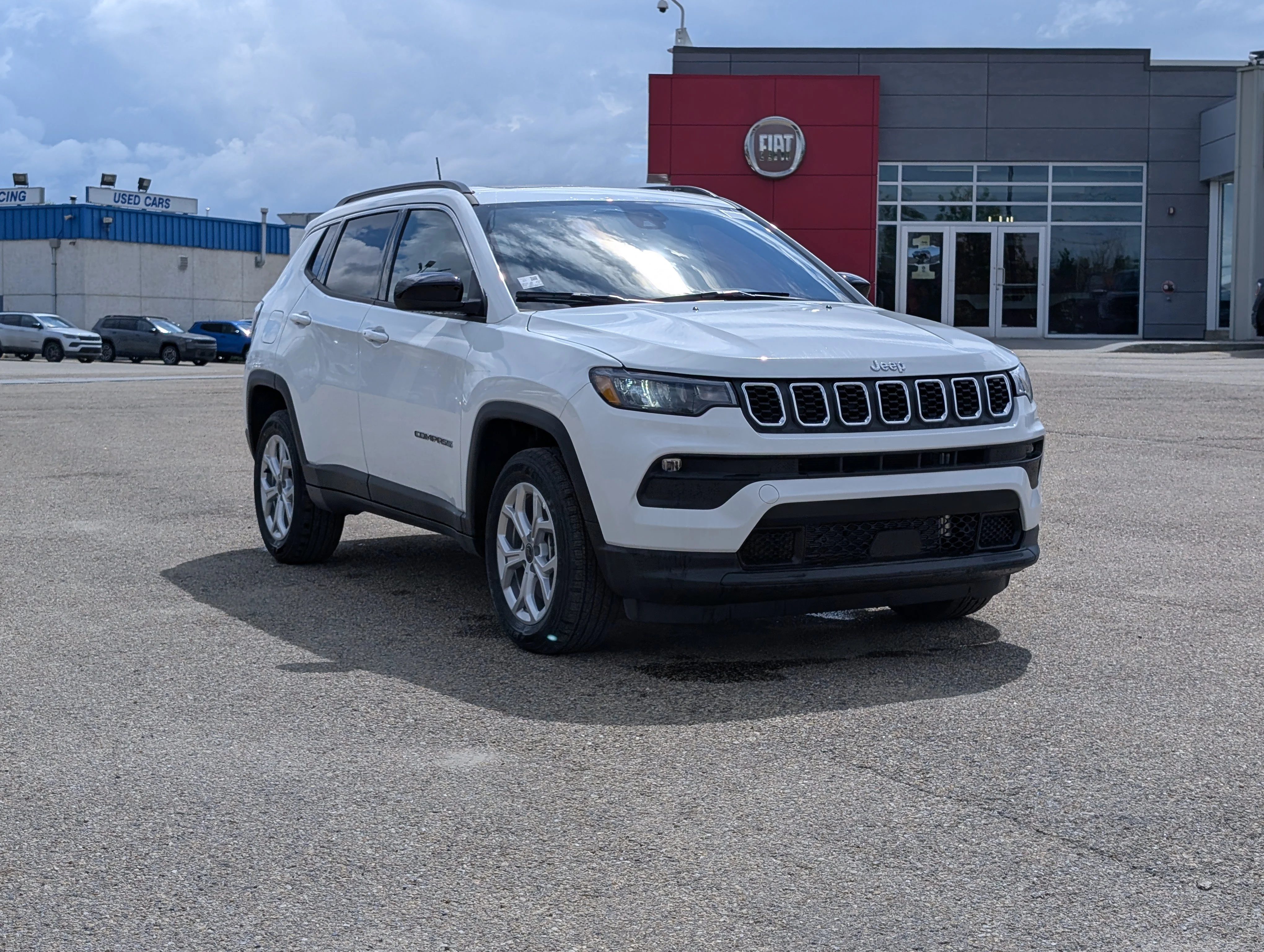 New 2026 Bright White Jeep North image 9