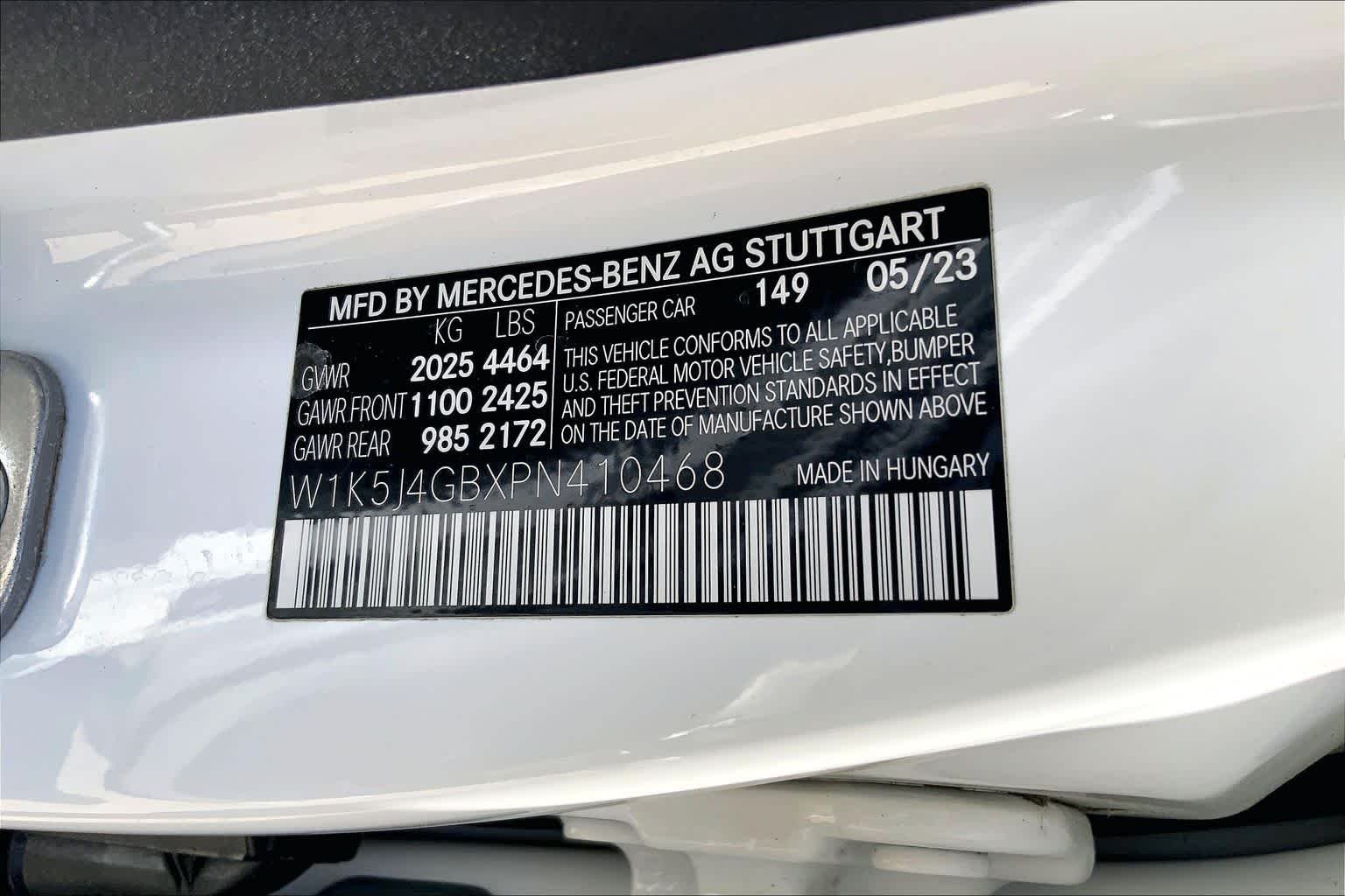 Used 2023 Polar White Mercedes-Benz CLA 250 image 31