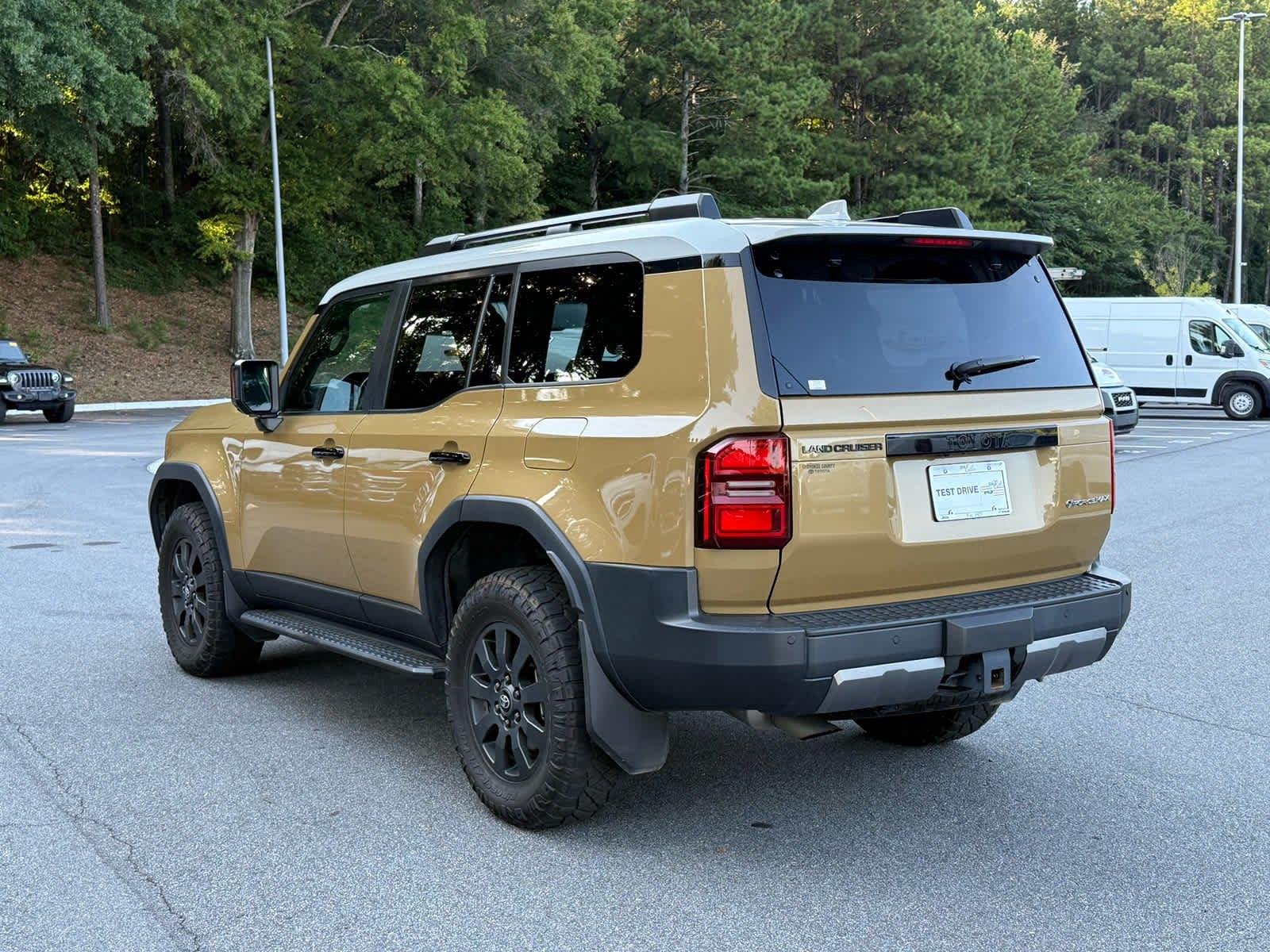 Used 2024 Trail Dust w/Grayscape Roof Toyota BASE image 3