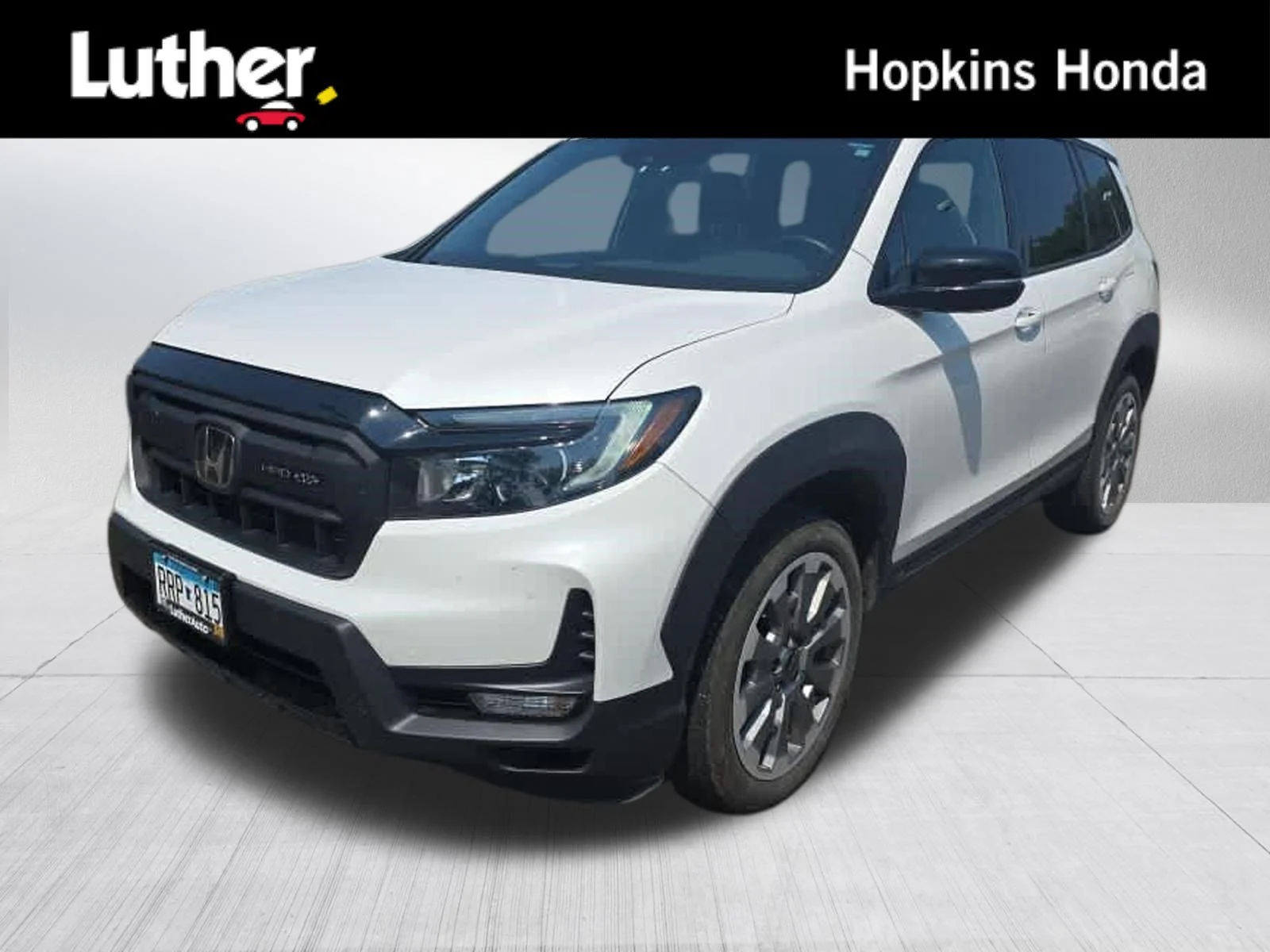 Certified Used 2025 Platinum White Pearl Honda Black Edition image 1