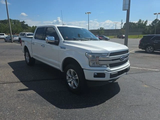 Used 2018 White Ford Platinum image 1