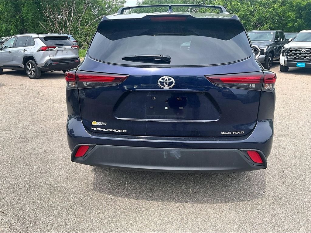 Certified Used 2024 Blue Toyota XLE image 10