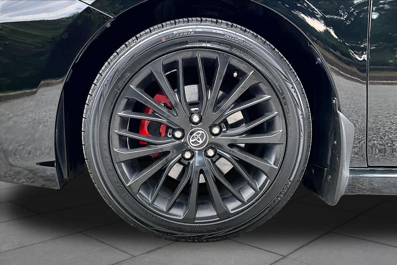 Used 2020 Midnight Black Metallic Toyota SE Nightshade image 11