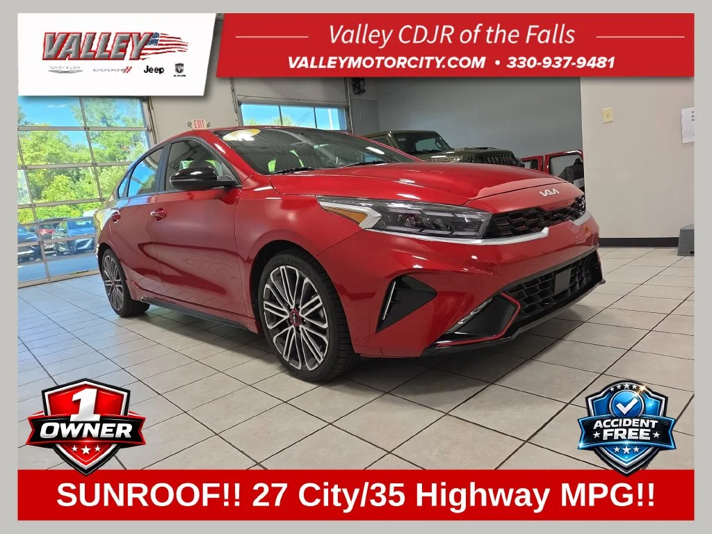 Used 2023 Red Kia GT image 1