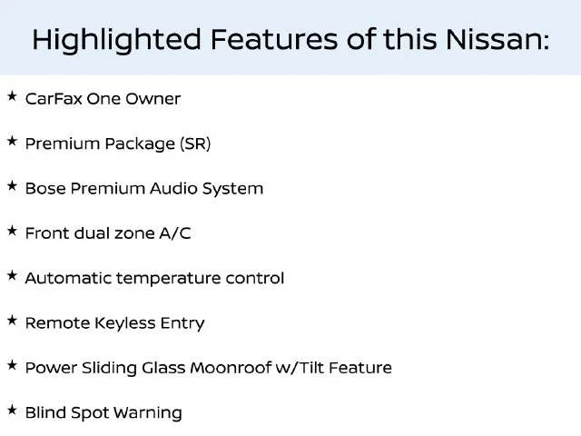 Used 2019 Black Nissan SR image 2