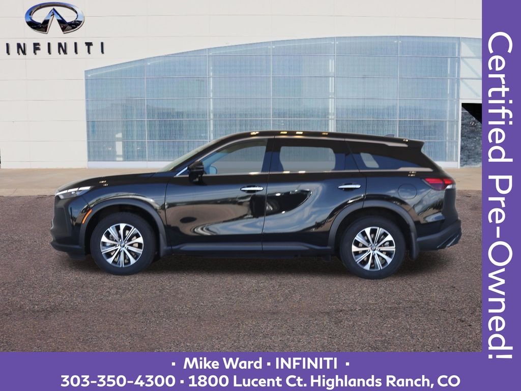 Certified Used 2025 Black INFINITI PURE image 3