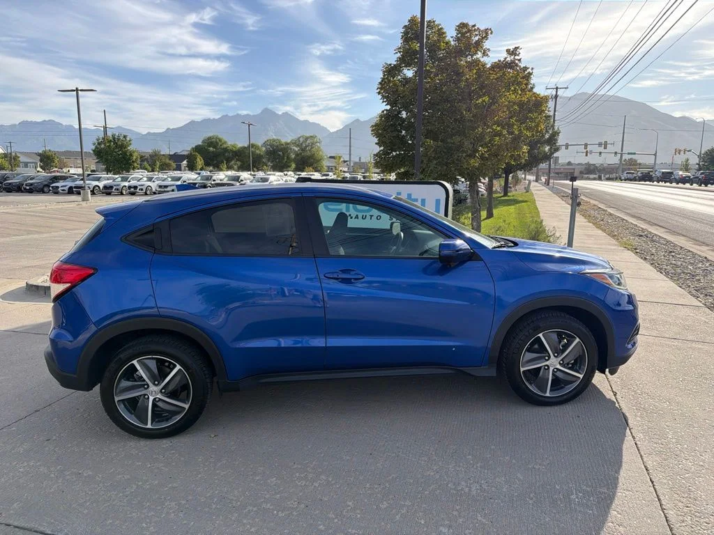 Used 2021 Blue Honda EX image 4