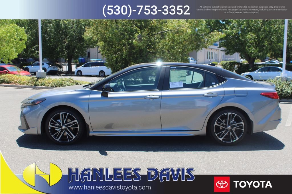 New 2026 Heavy Metal with Midnight Black Metallic roof Toyota XSE image 2