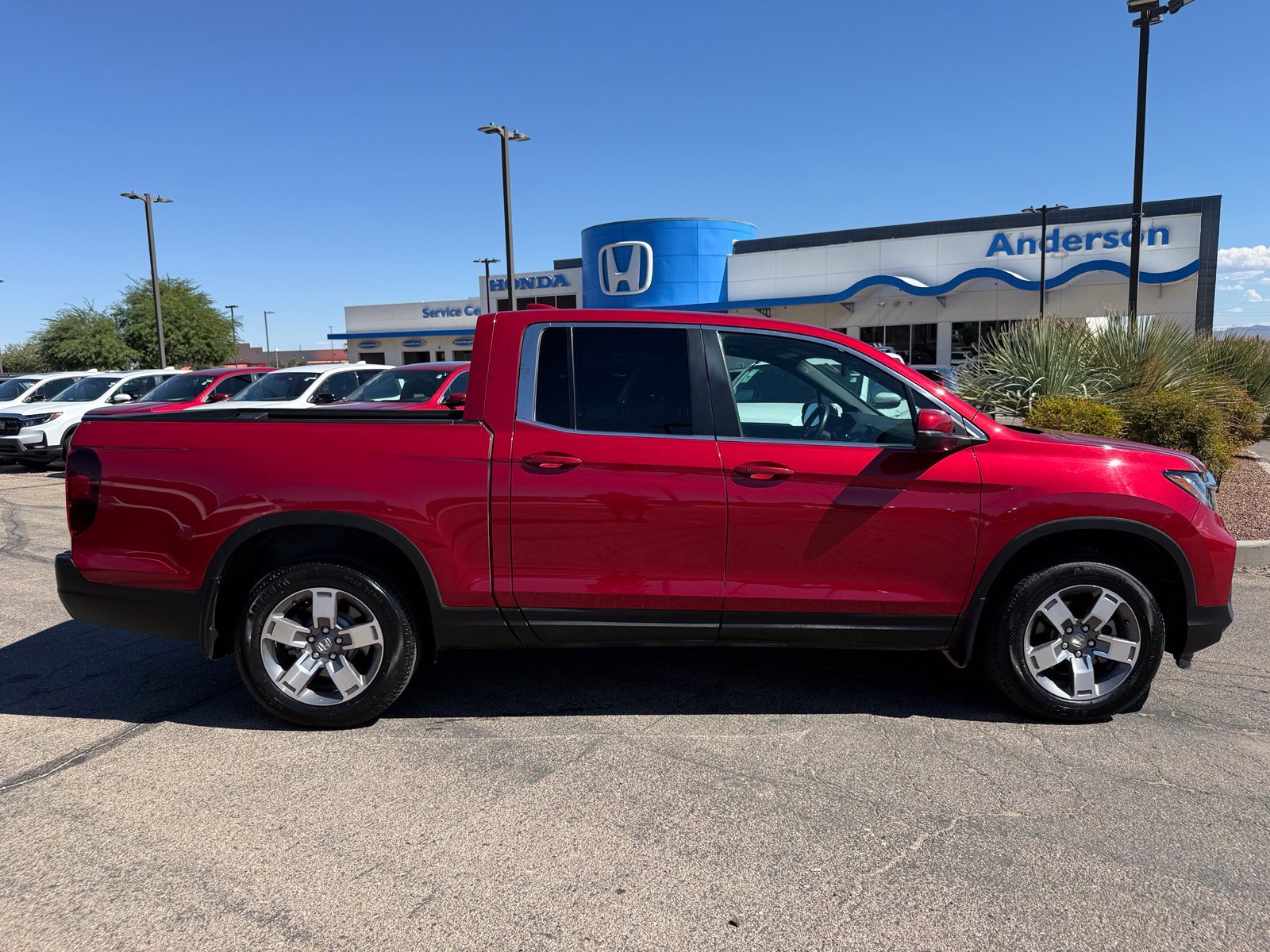 Used 2024 Radiant Red Metallic II Honda AWD RTL image 4
