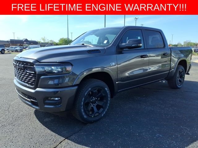 New 2026 Granite Crystal Metallic Clear-Coat Exterior Paint RAM Big Horn/Lone Star image 3