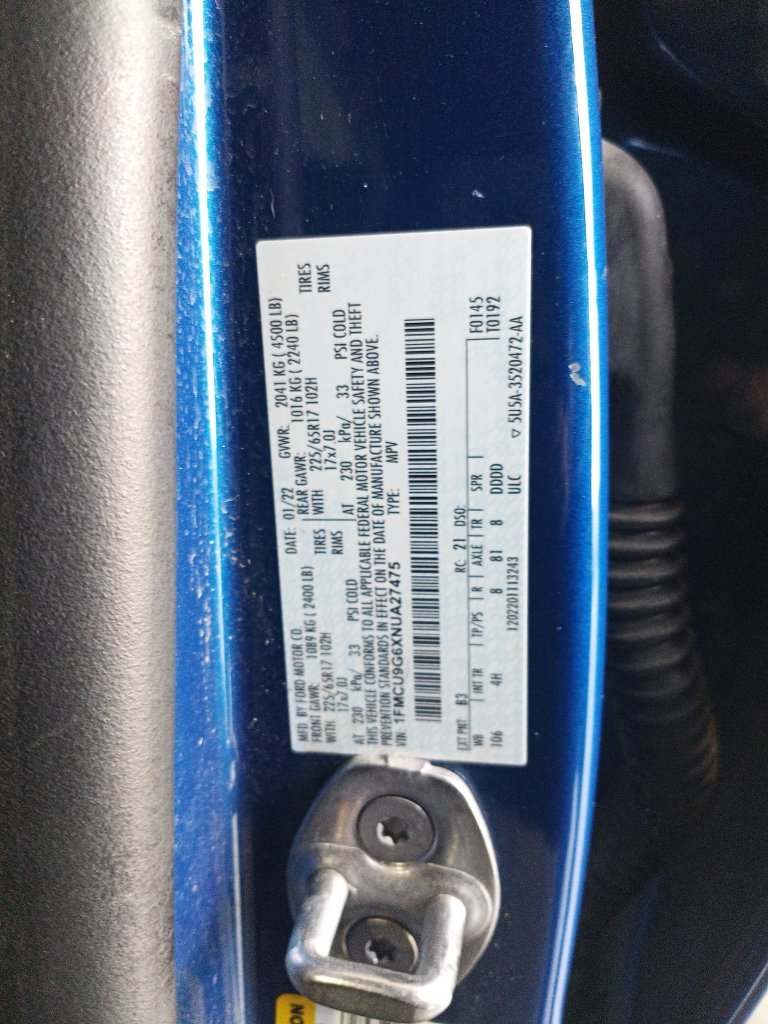 Used 2022 Blue Ford SE image 25
