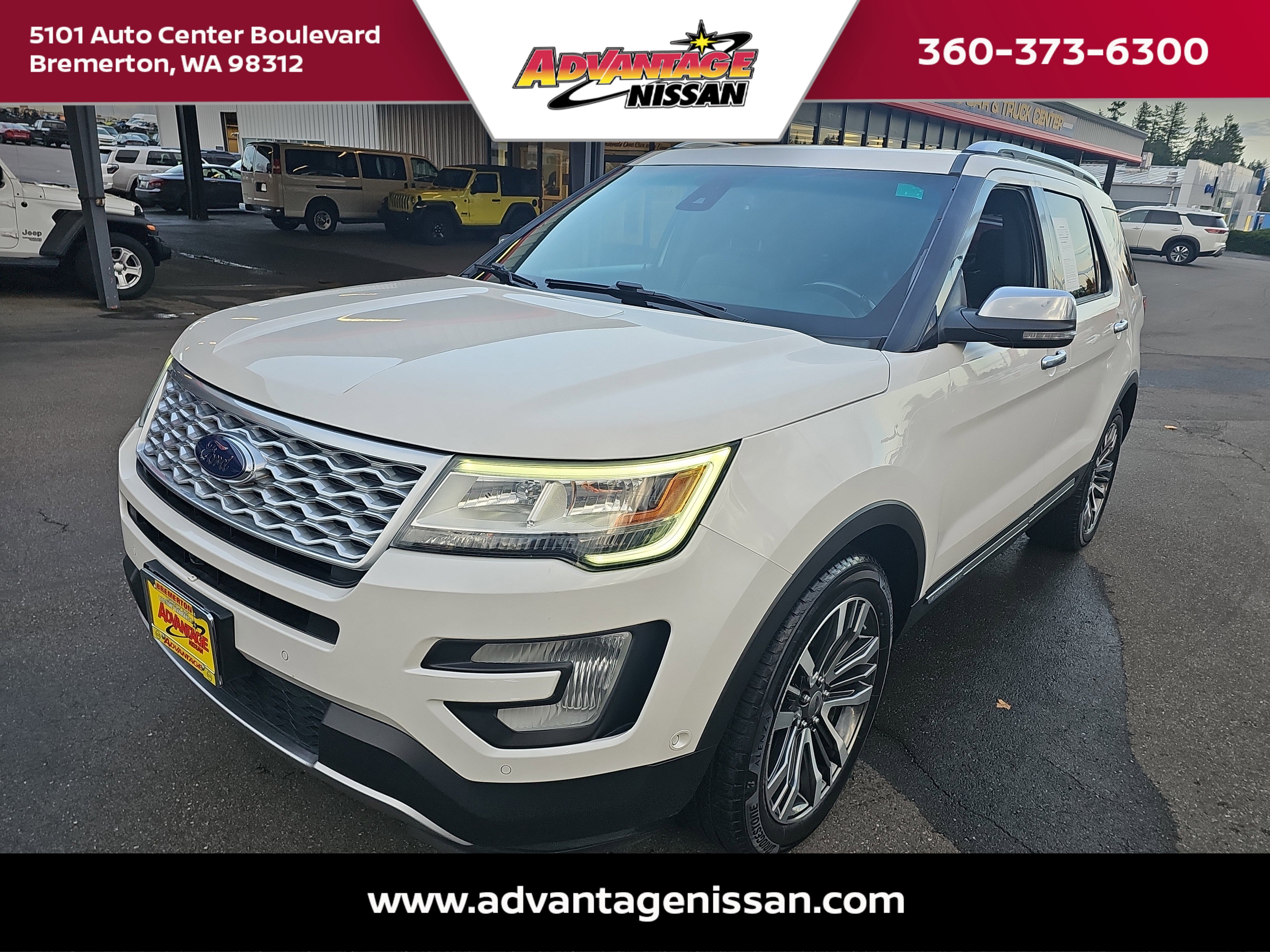 2016 Ford Explorer Platinum