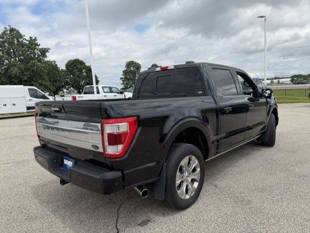 Used 2022 Black Metallic Ford Platinum image 7