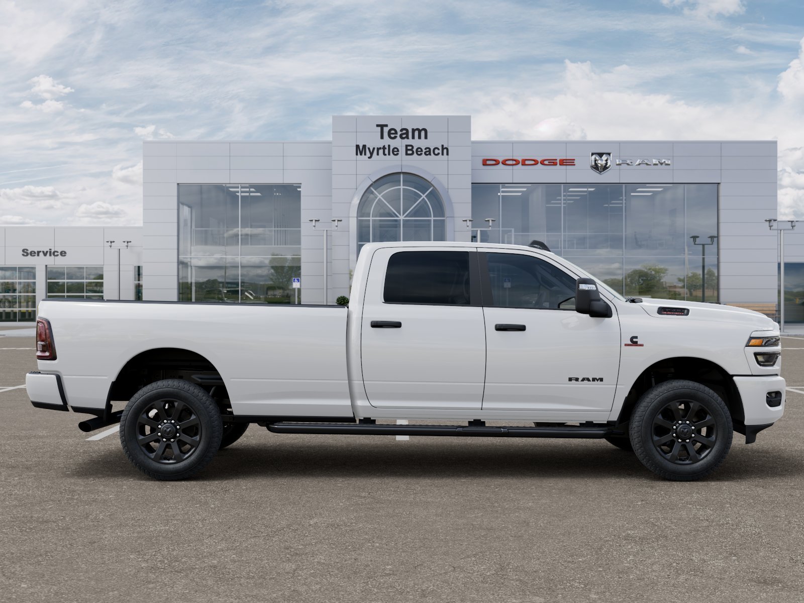 New 2026 Bright White Clearcoat RAM Big Horn image 47