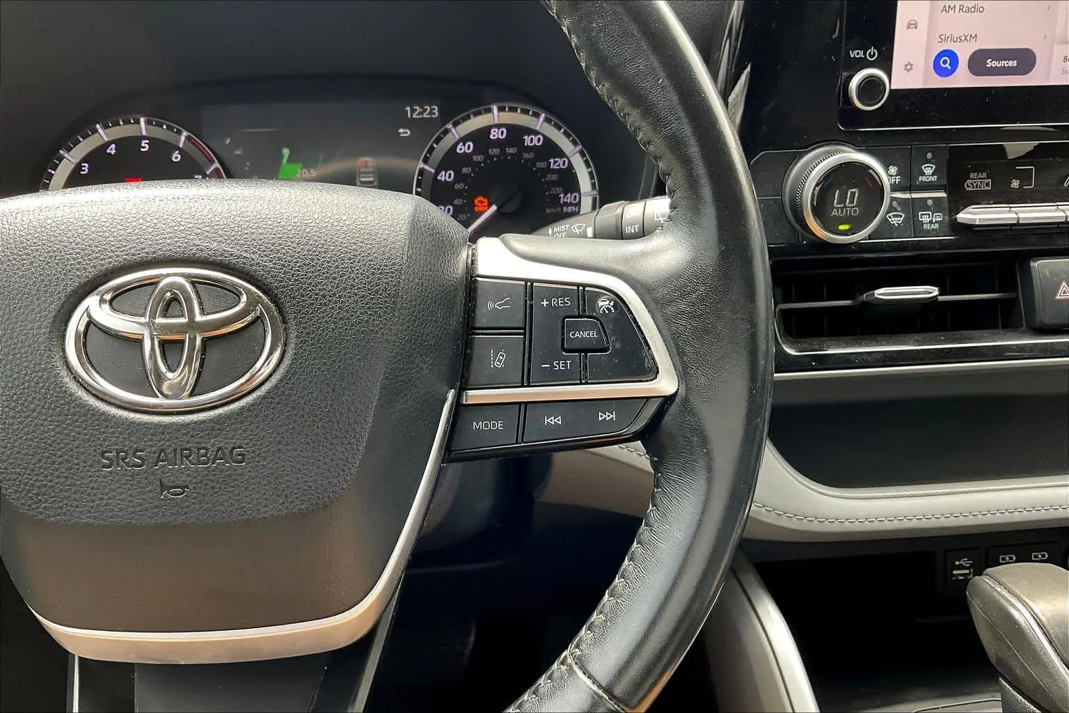 Used 2023 Midnight Black Metallic Toyota LE image 24