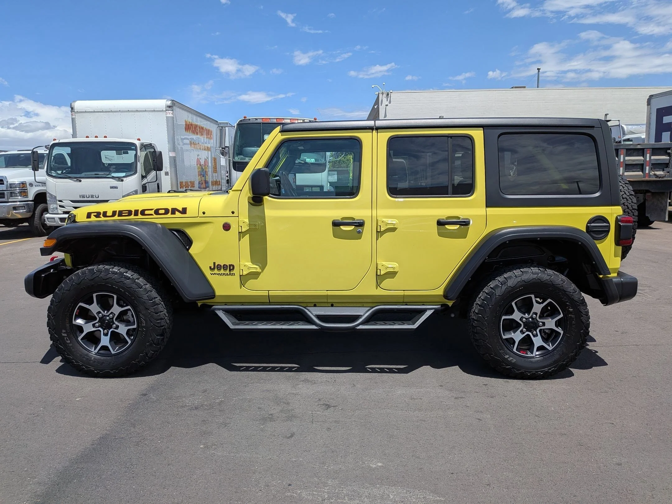 Used 2022 High Velocity Clearcoat Jeep Unlimited Rubicon image 3