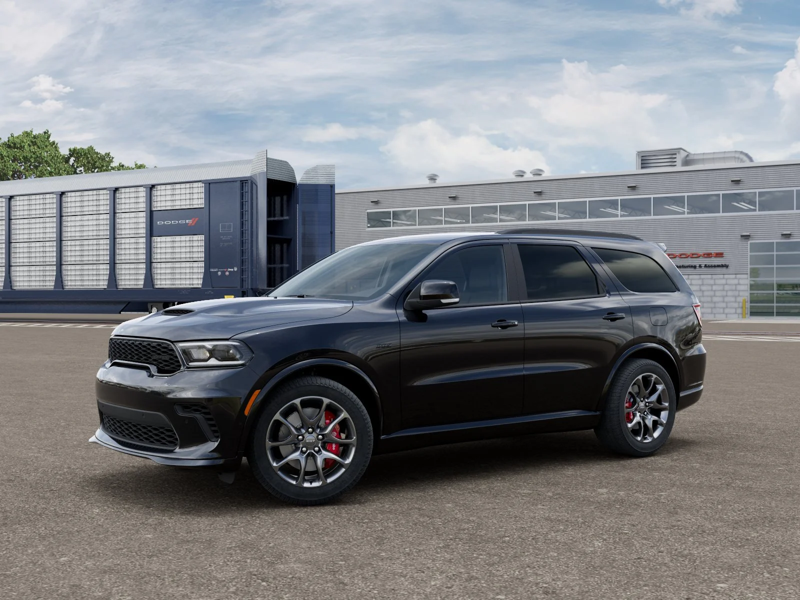New 2026 Diamond Black Clear-Coat Exterior Paint Dodge R/T 392 image 3