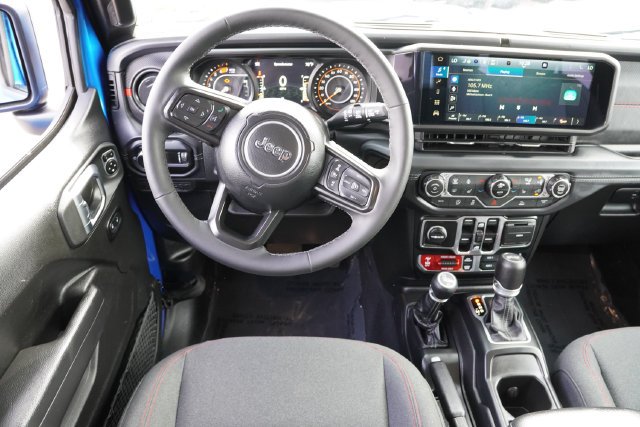 Used 2025 Hydro Blue Pearlcoat Jeep Rubicon image 19