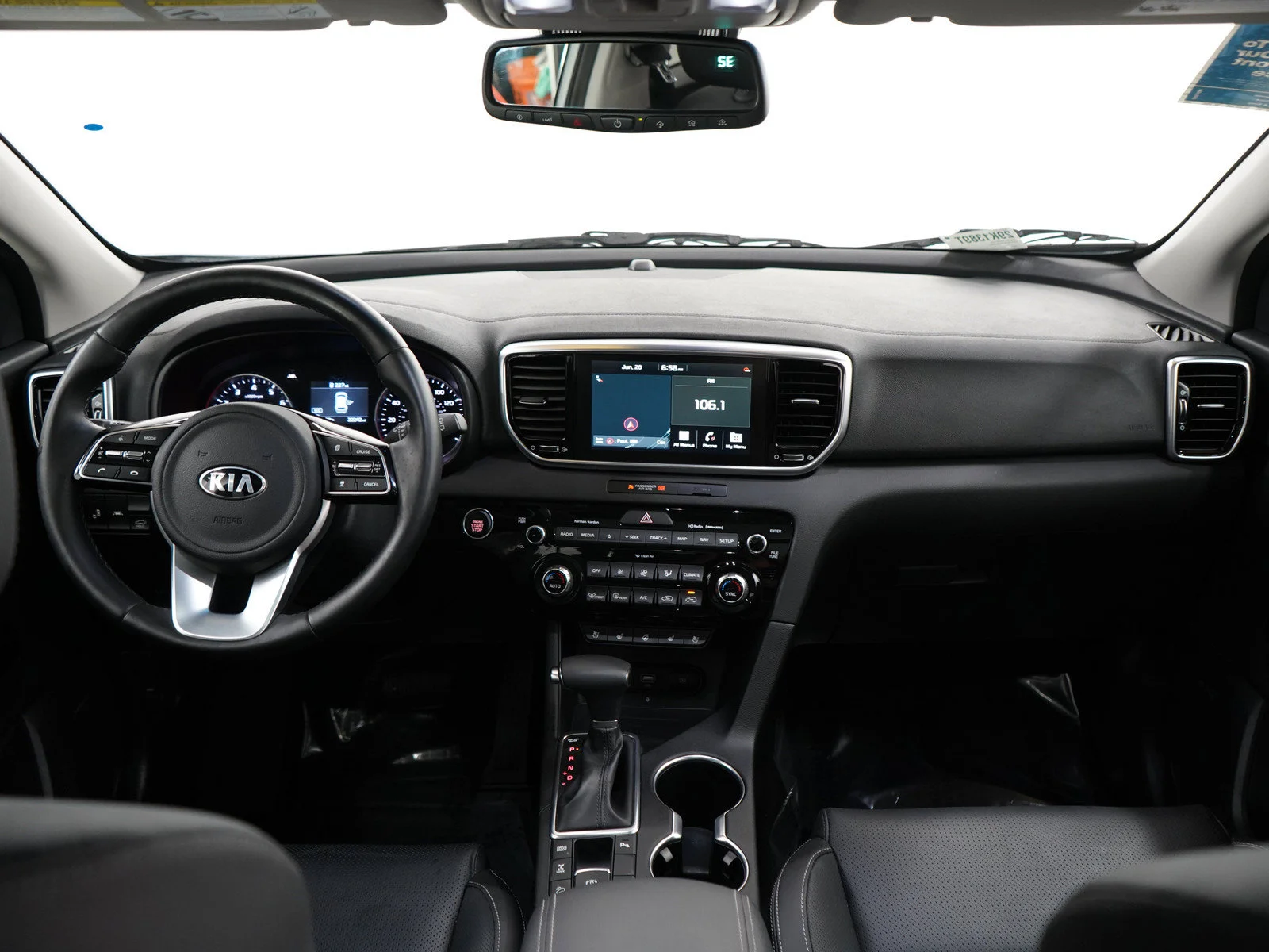 Used 2022 Steel Gray Kia EX AWD Technology Package image 14