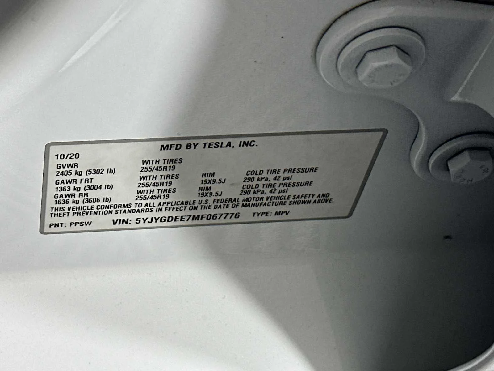 Used 2021 Pearl White Multi Tesla Long Range image 32