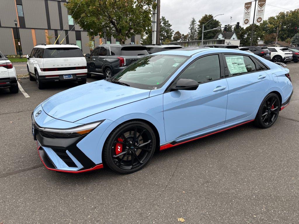 New 2026 Blue Hyundai Sedan image 2
