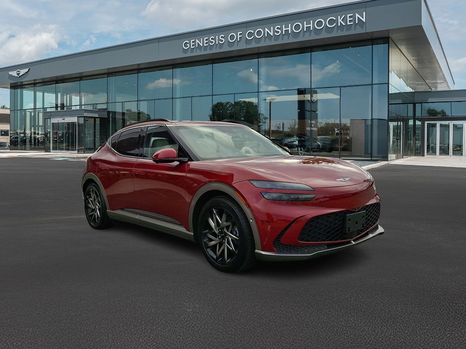 Certified 2023 GENESIS GV60 Advanced with VIN KMUKCDTC5PU015252 for sale in Conshohocken, PA