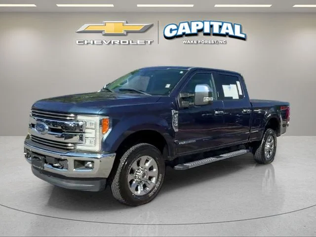 Used 2017 Blue Ford Lariat image 1