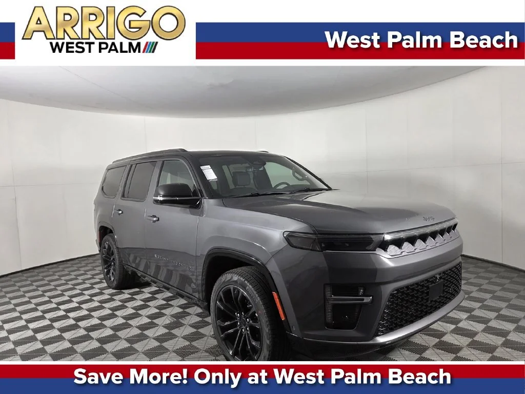New 2026 Baltic-Gray Metallic Clear-Coat Exterior Paint Jeep Summit Obsidian image 1