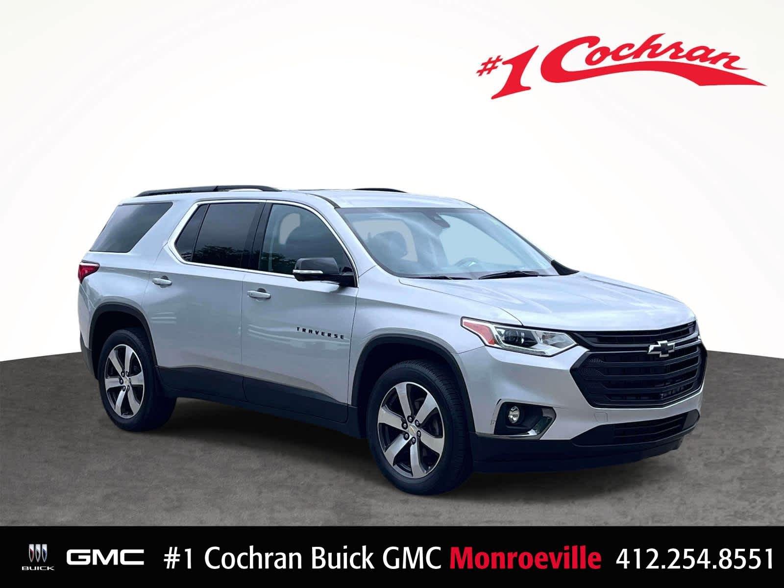 Used 2020 SILVER ICE METALLIC Chevrolet LT Leather image 1