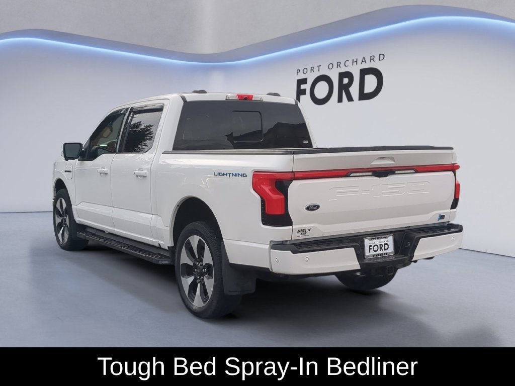 Used 2023 White Metallic Ford Platinum image 5