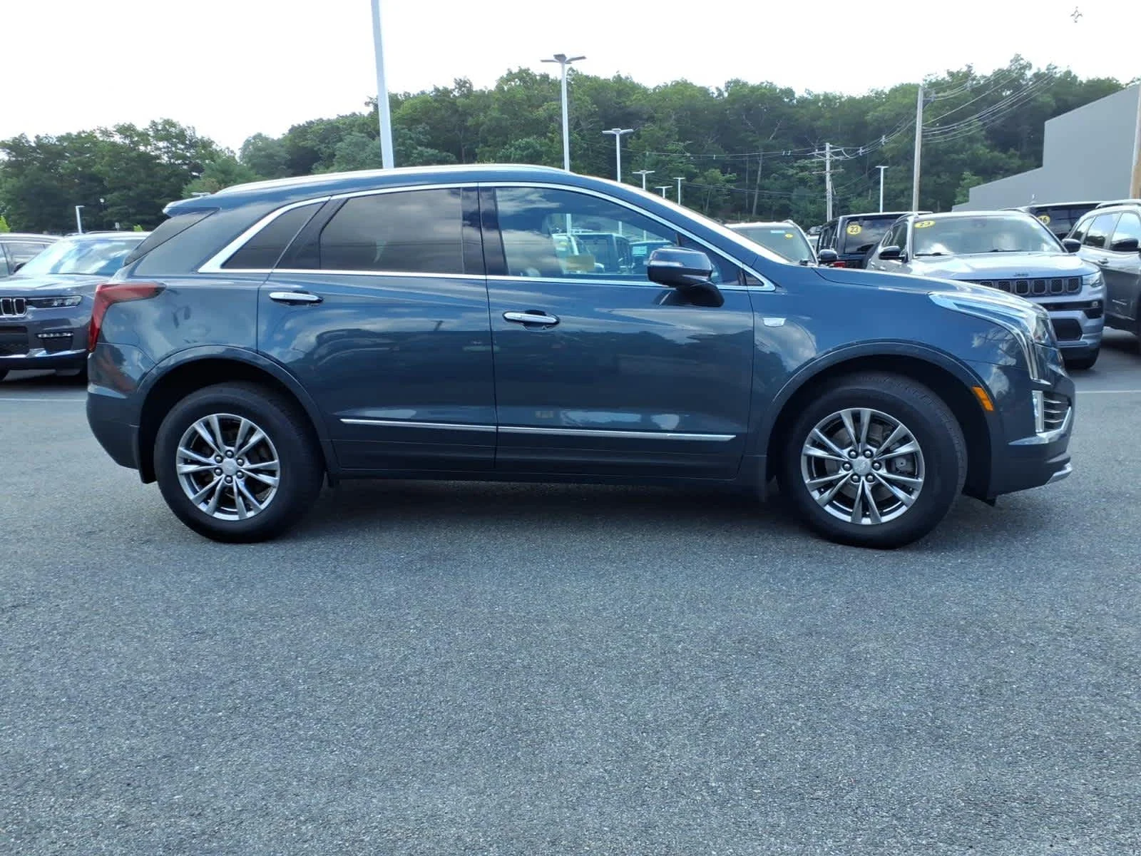 Used 2021 Shadow Metallic Cadillac AWD Premium Luxury image 6