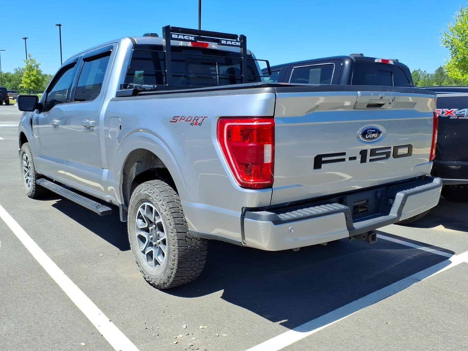 Used 2021 Iconic Silver Metallic Ford XLT image 12