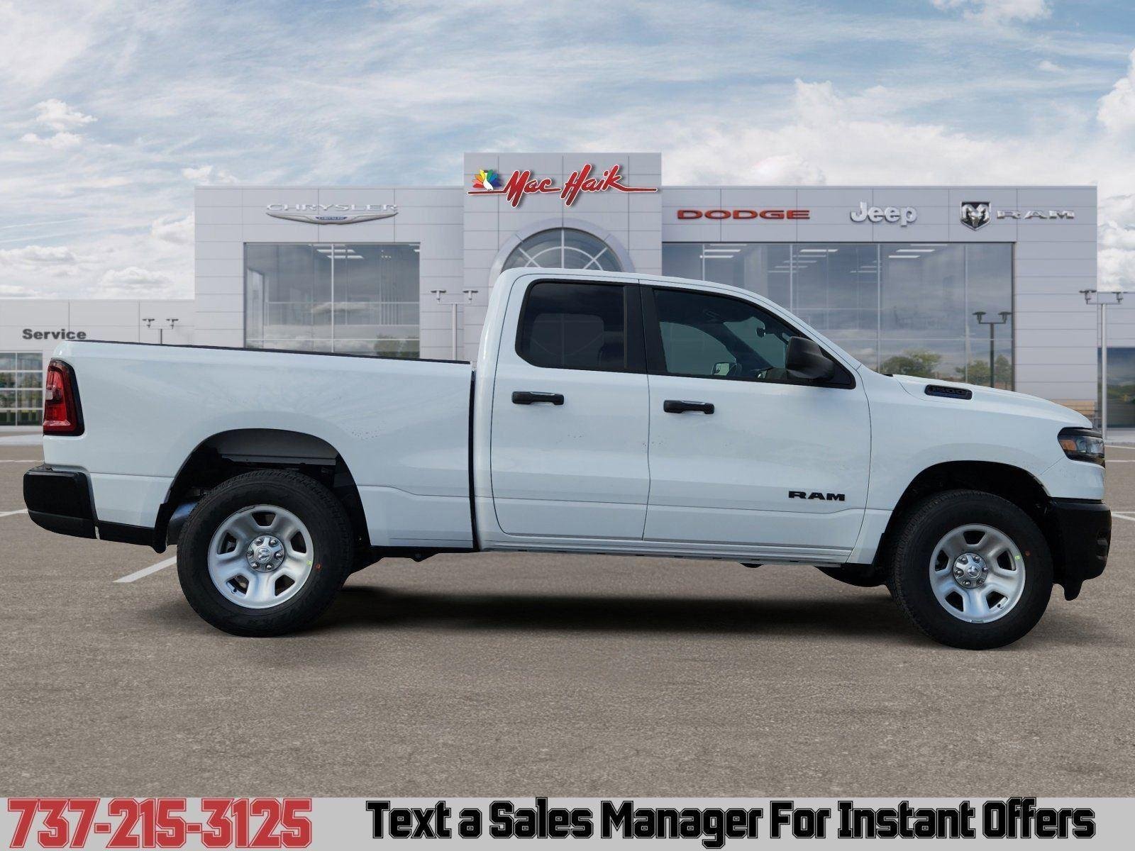 New 2026 Bright White Clear-Coat Exterior Paint RAM Tradesman image 6