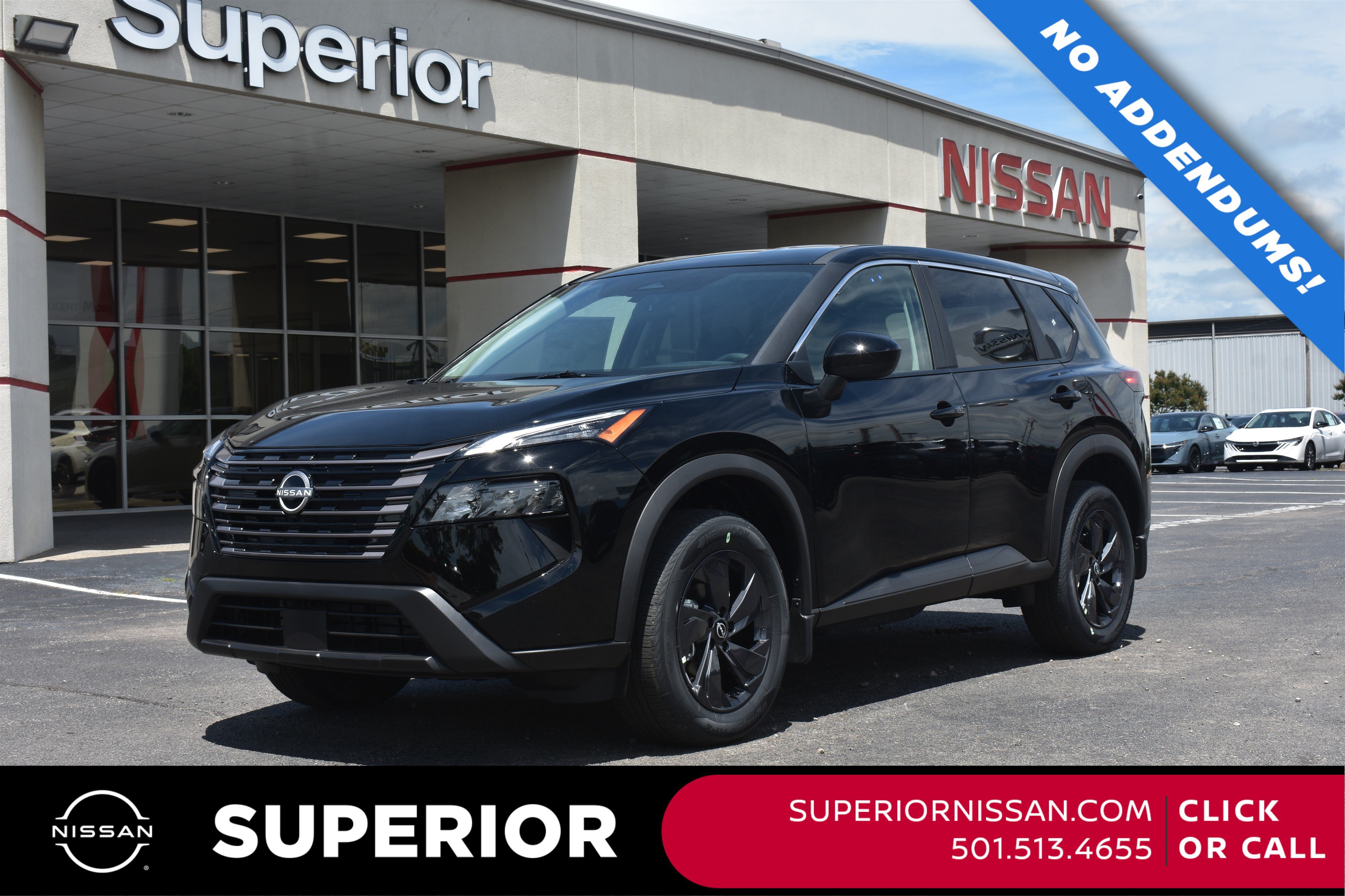 New 2026 Super Black Nissan SV image 1
