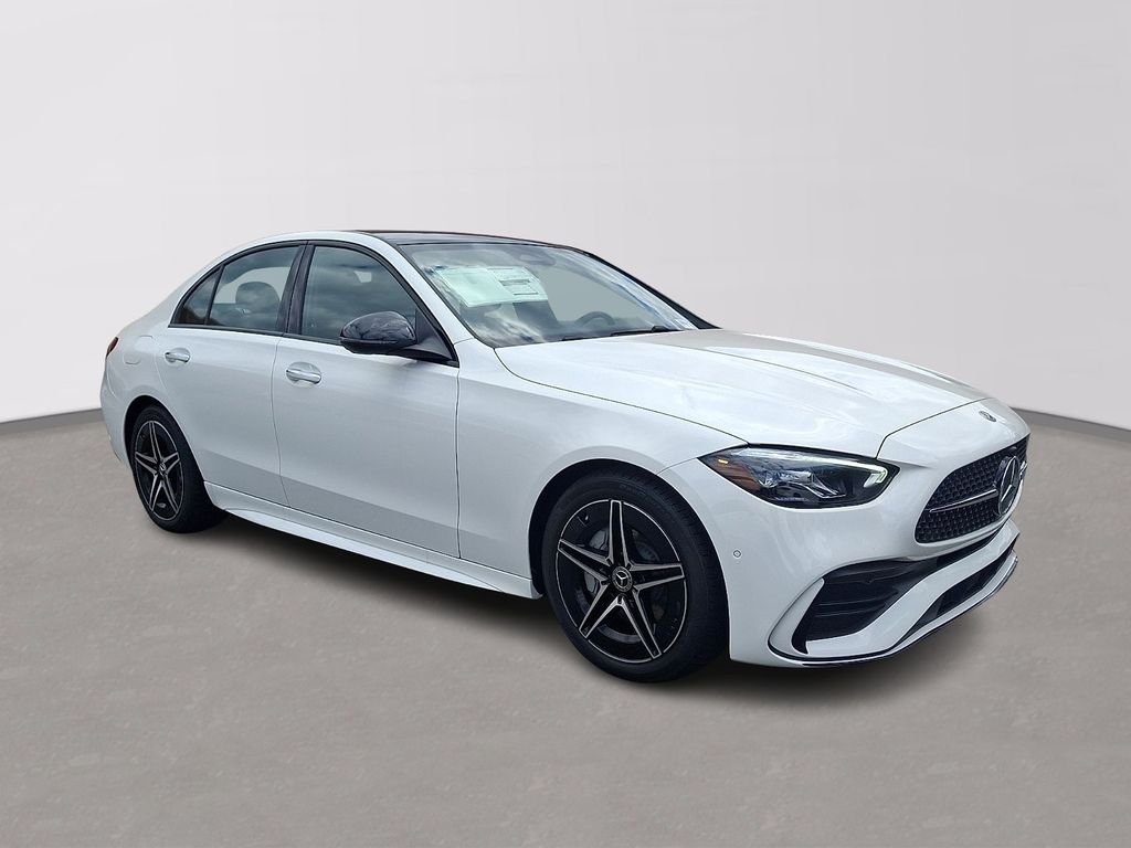 New 2026 Polar White Mercedes-Benz C 300 image 2