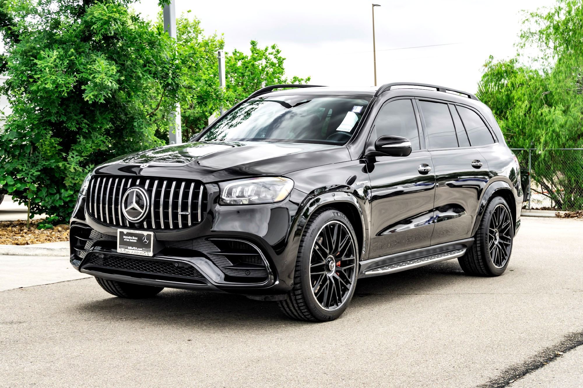 Certified Used 2021 Black Mercedes-Benz AMG® GLS 63 image 9
