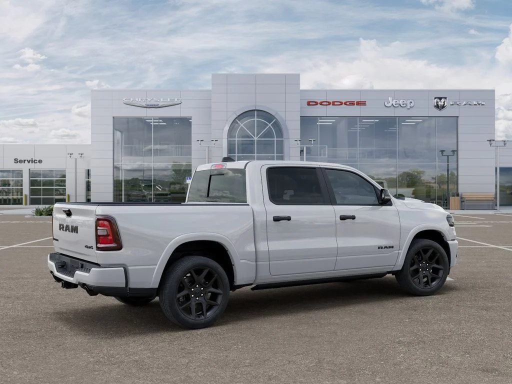 New 2026 Bright White Clear-Coat Exterior Paint RAM Laramie image 4