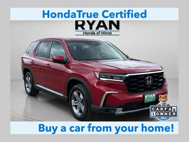 Certified Used 2023 Radiant Red Metallic II Honda EX-L image 1