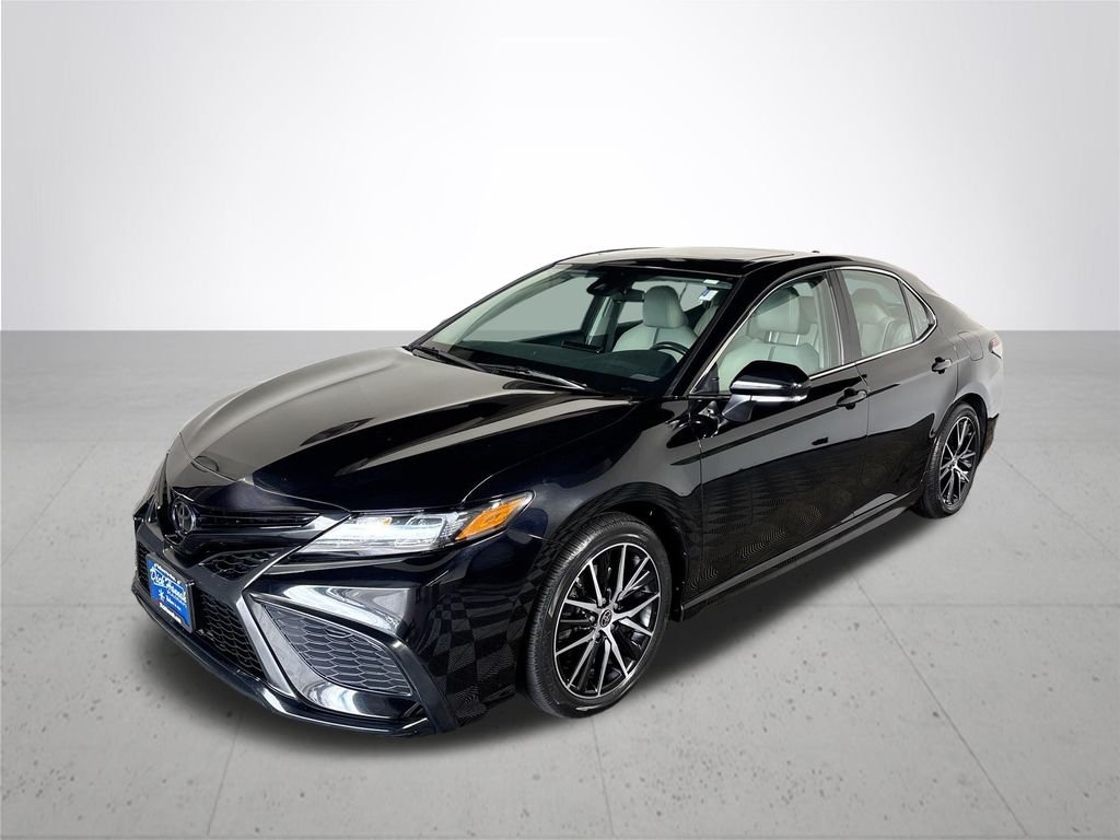 Used 2023 Black Toyota SE image 2