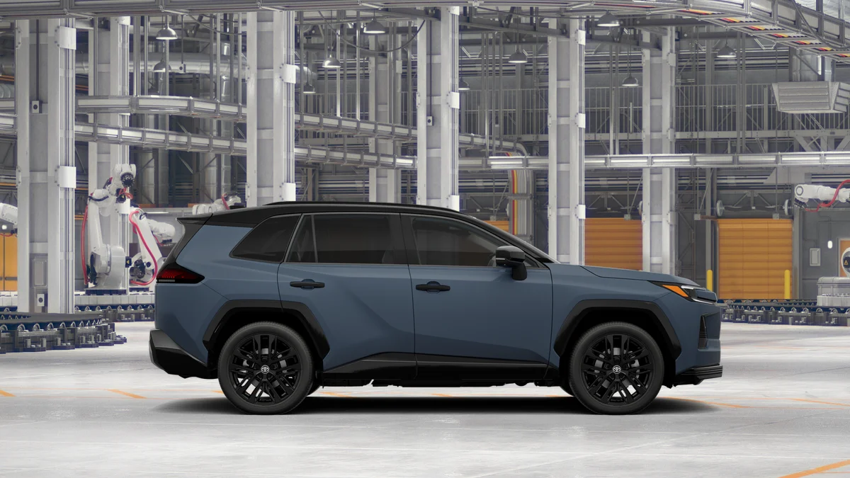 New 2026 Storm Cloud with Midnight Black Metallic roof Toyota XSE image 12