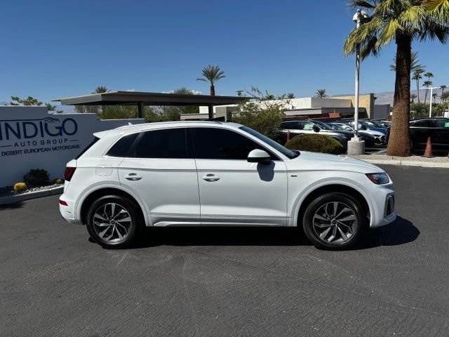 Used 2023 Glacier White Audi 45 S line Premium image 4