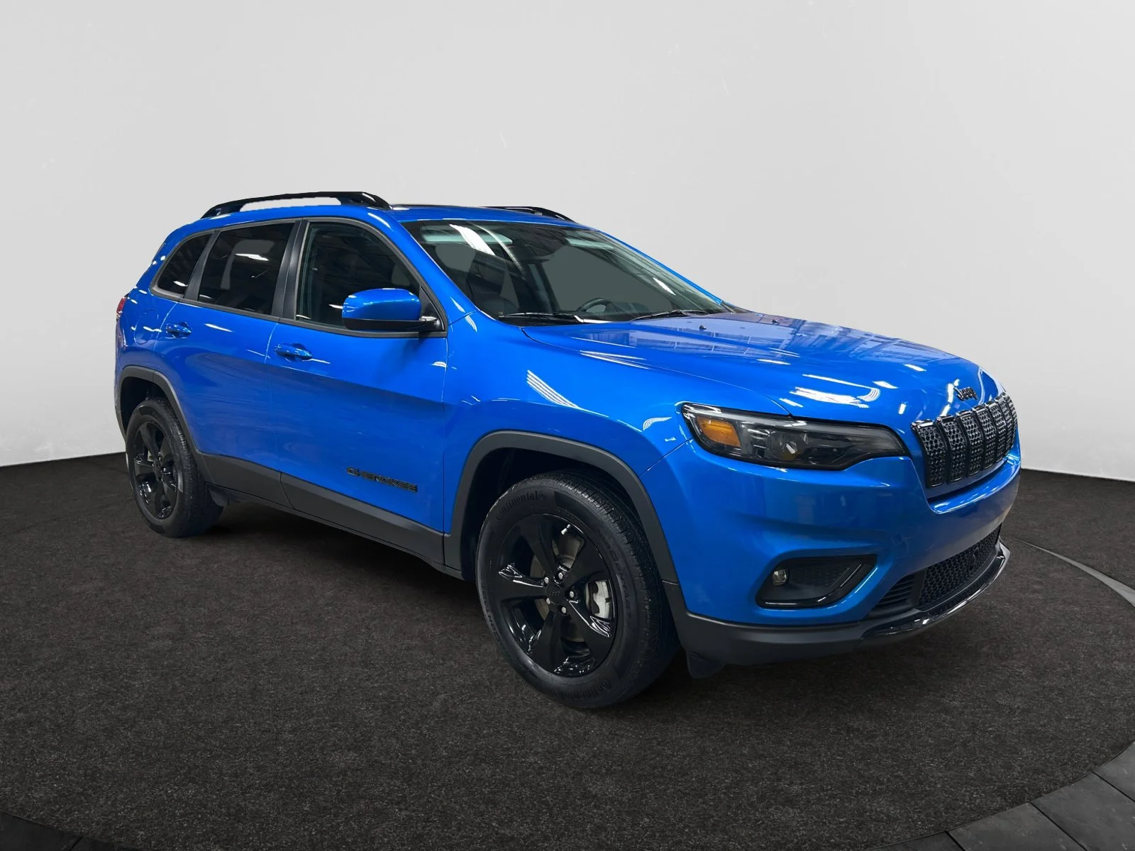Used 2021 Hydro Blue Pearl Jeep ALTITUDE LEATHER ROOF LOW KMS image 7