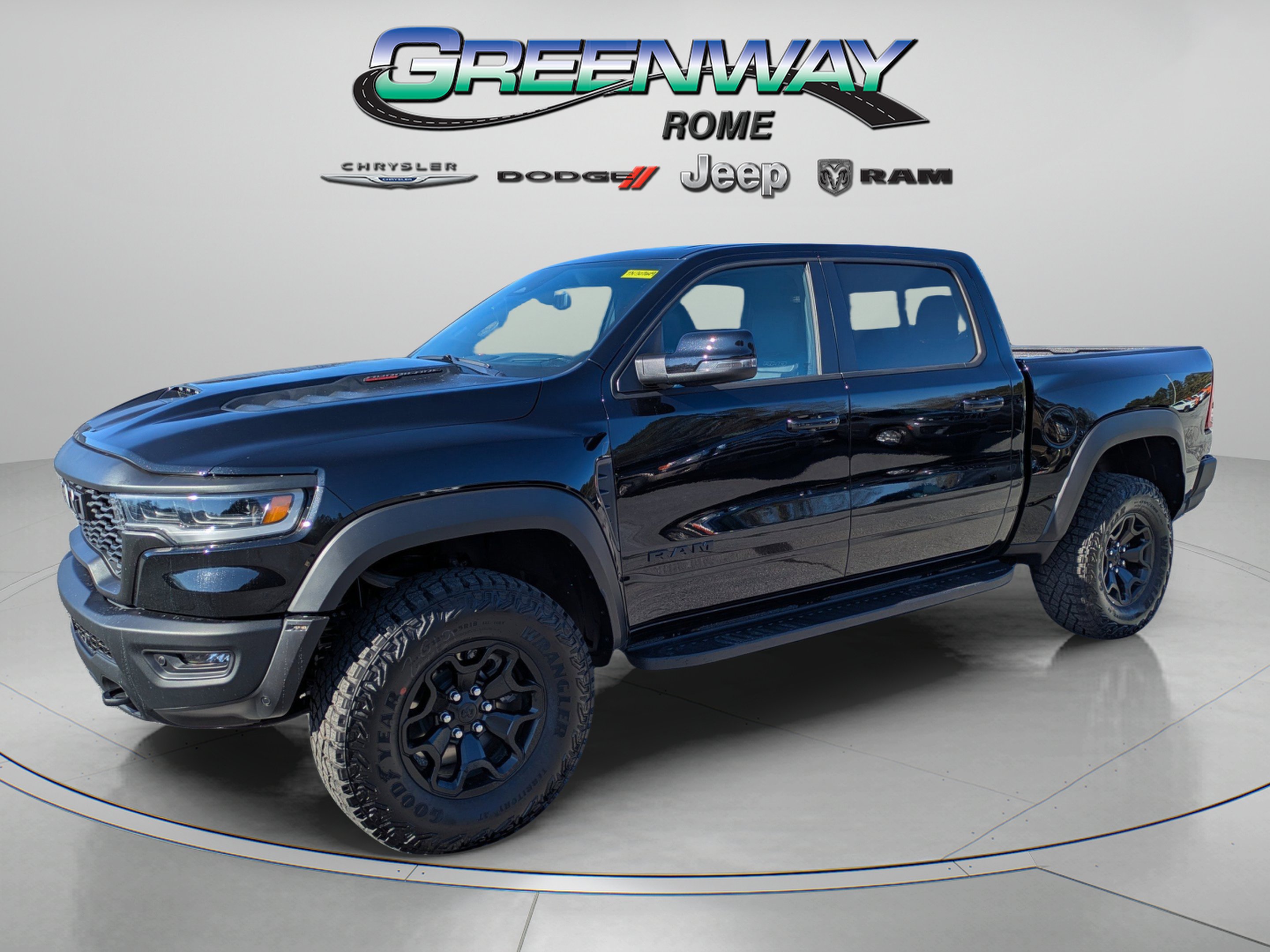 New 2026 Diamond Black Crystal Pearl-Coat Exterior Paint RAM RHO image 4