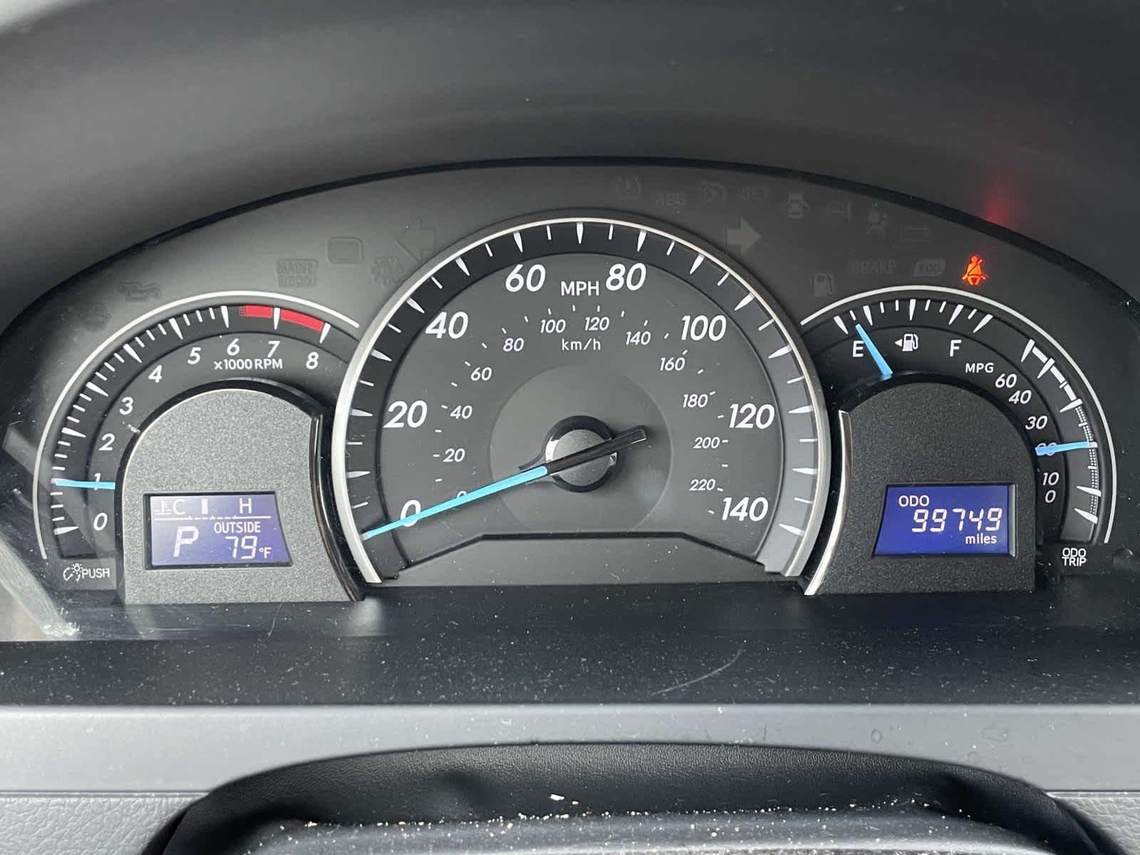 Used 2012 Cosmic Gray Mica Toyota LE image 3