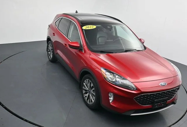 Used 2022 Red Ford Titanium image 20